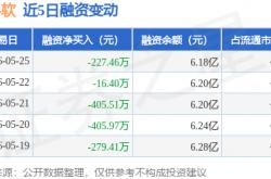 靠谱外围推荐 -中科软：5月25日融券卖出8200股，融资融券余额6.22亿元