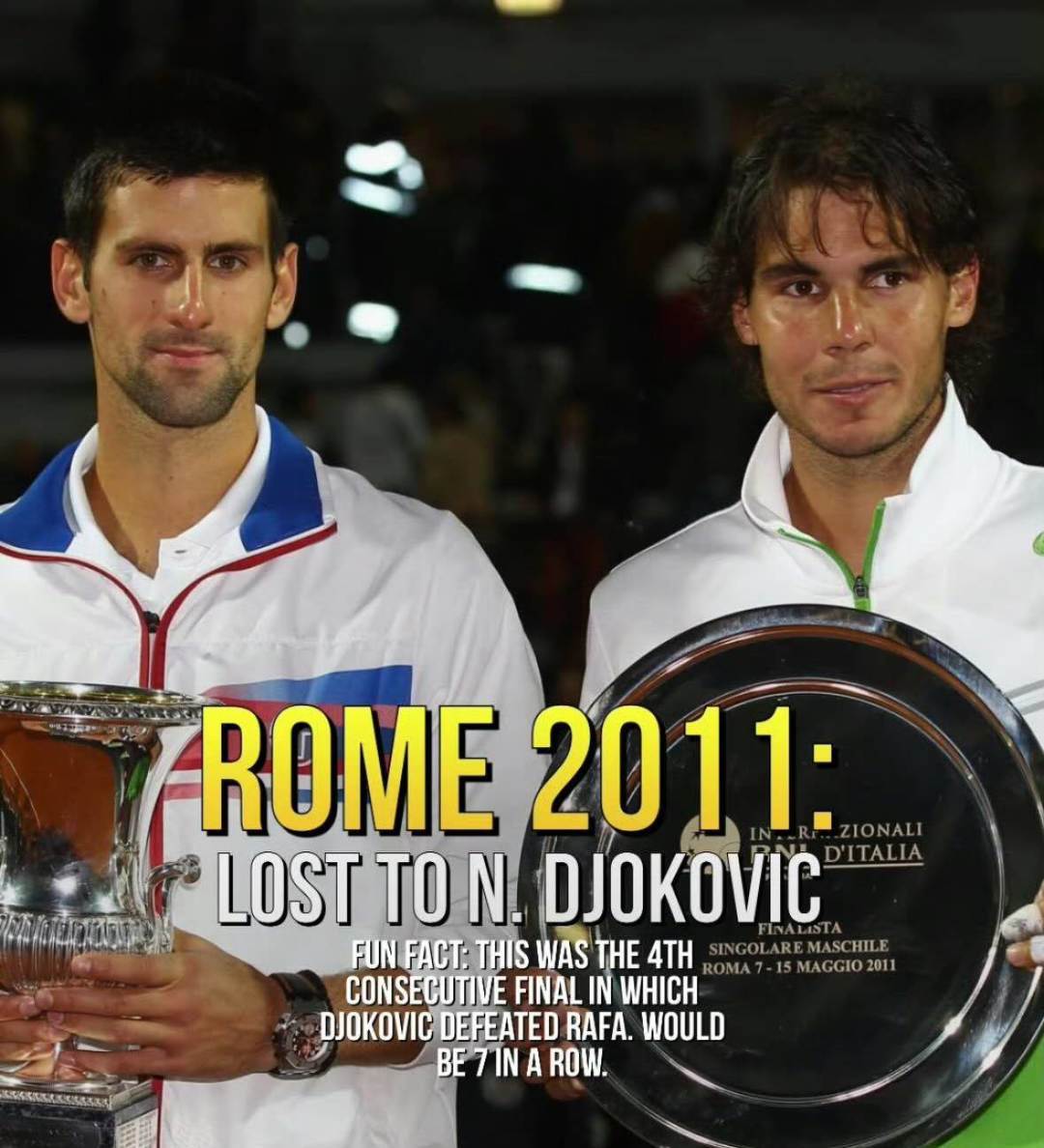 红土之王也不是决赛总能赢！看看纳达尔都输给过谁？